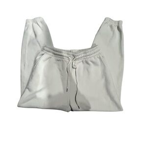 Forever 21 Cream Fleece Joggers – Size Medium